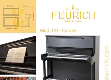 Infoblatt FEURICH Mod 133 - Concert-1