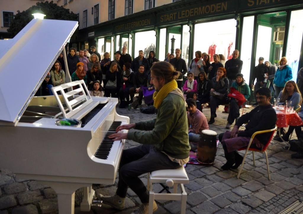 Open Piano for Refugees 2017 Udo Felizeter