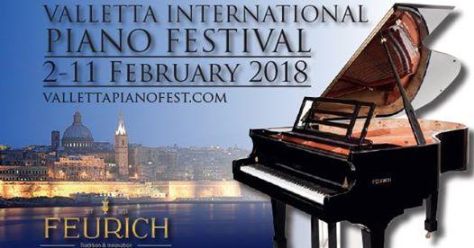 En los eventos de la Asociación de Profesores de Piano de Malta, pianistas de todo el mundo brillan sobre un piano blanco de cola FEURICH.